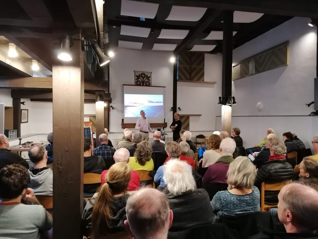 Vortrag im Scheunensaal